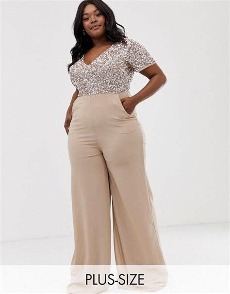 15 Dressy Plus Size Wedding Guest Jumpsuits For Summer Weddings