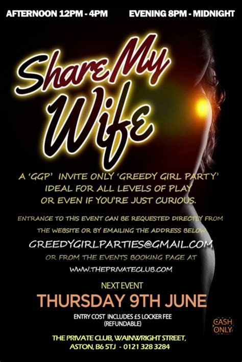 share my wife on twitter today is our amazing share my wife party