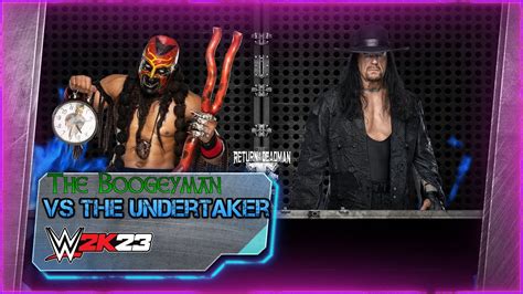 WWE K Return Of The Deadman The Boogeyman VS The Undertaker