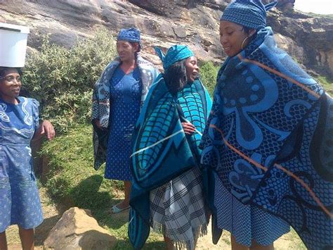 Life In Lesotho Traditional Basotho Blankets Kobos