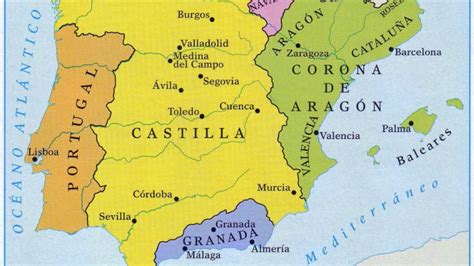 OrganizaciÓn PolÍtica Del Reino De Castilla Corona De AragÓn Y Reino