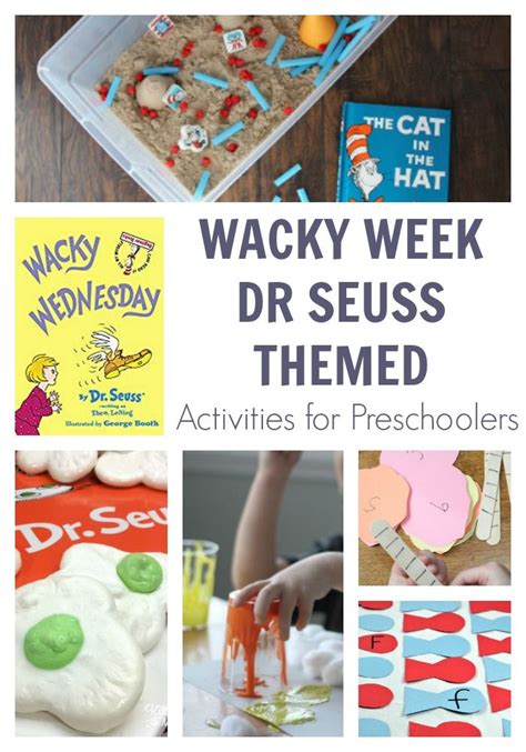 Wacky And Educational Dr Seuss Activities For Preschoolers