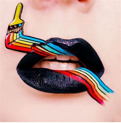 25 Cool Lip Arts You Should Try The Glossychic