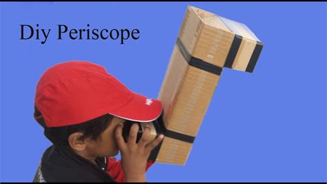 How To Make Periscope With Cardboard Science Project Diy Dm Youtube