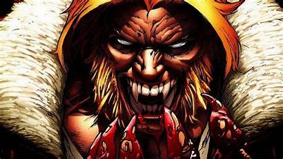Sabretooth Marvel Wolverine Comics Wallpapers Comic Villains