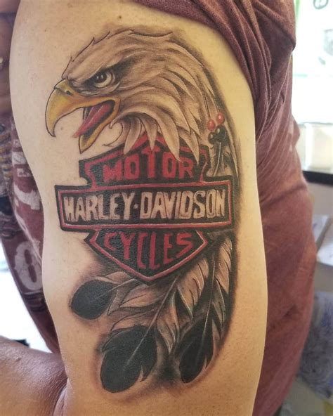 125 Harley Davidson Tattoos Unleash The Biker Within You Wild