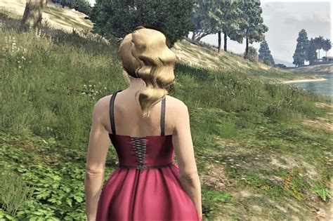 Hairstyle For Mp Female Wavy Ponytail Gta 5 Mod