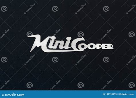 Classic Mini Cooper Car Logo Editorial Stock Photo Image Of Cooper