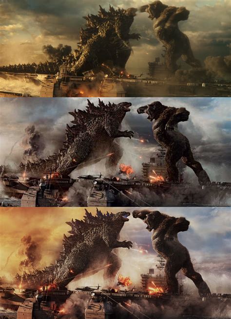 Godzilla Vs Kong Aircraft Carrier Comparison By Pedroaugusto14 On