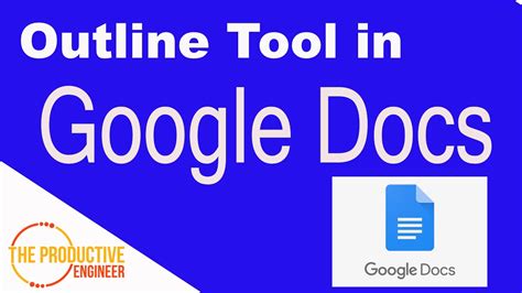 Learn how to make lengthy documents manageable, by how do you make an outline in google docs? How to Use the Google Docs Outline Tool - YouTube