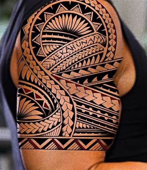 Impressive two sharks tattoo design. 150 Popular Polynesian Tattoos Meanings (Ultimate Guide ...