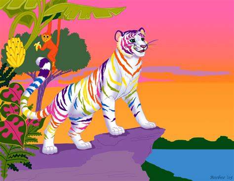 rainbow tiger by insectikette on deviantart