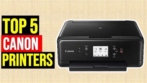 Top 5 Best Canon Printers In 2022 Reviews And Comparison Youtube