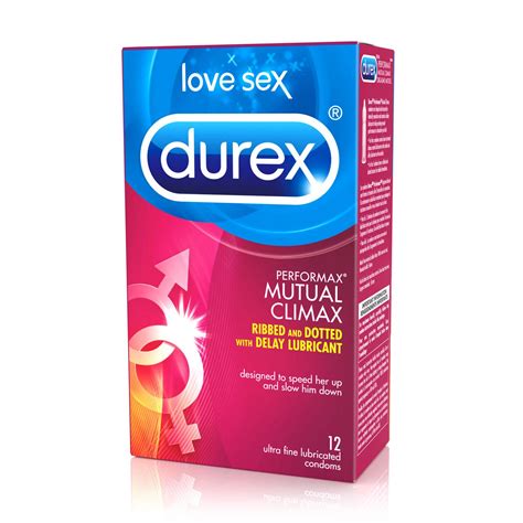 Durex Condoms Mutual Orgasm Ribbed Dotted With Delay Gel Walmart Canada