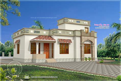 Low Budget Kerala Style Home In 1075 Sqfeet Kerala Home Design And