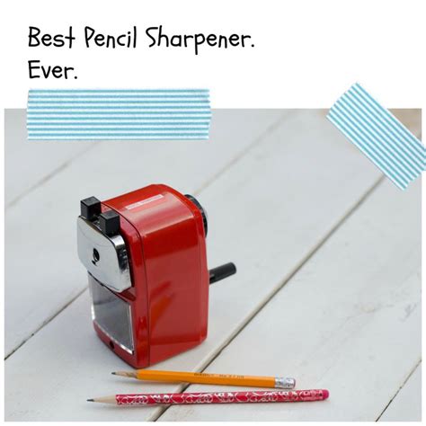 Back To School Classroom Friendly Supplies Pencil Sharpener