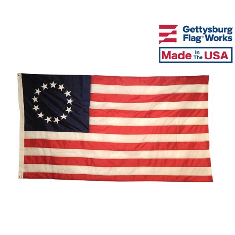 Betsy Ross Flag The 13 Star Flag From The Revolutionary War Era