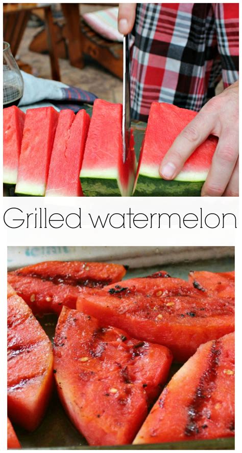 How To Grill A Watermelon Debbiedoos Grilled Watermelon Grilled
