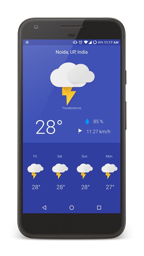 Weather App Using Kotlin In Android Studio