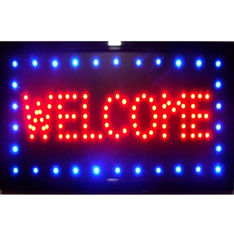 Welcome Business Open Led Welcome Store Open Neons Sign Billboard