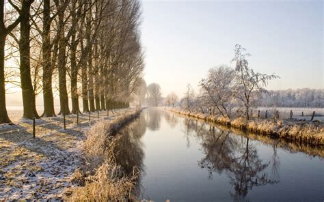 Winter Nature Snow Beautiful Lovely Landscape Landscapes