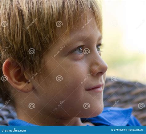 Portrait Of A Little Boy Stock Image Image Of Positive 27440059