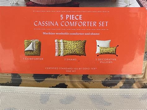 Full Queen Pc Cassina Leopard Comforter Set Brown Opalhouse