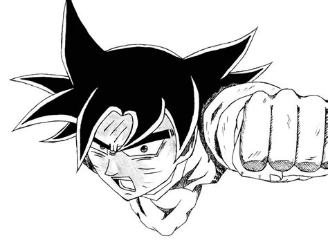 Goku Ultra Instinct Form By Sayaro On Deviantart