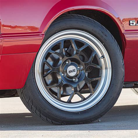Sve Mustang 4 Lug Drag Comp Wheel And Tire Kit 17x4515x10 Gloss