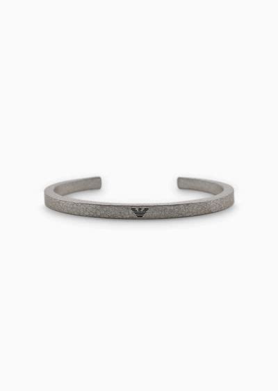 Stainless Steel Cuff Bracelet Emporio Armani Man