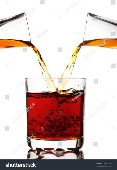 Alcohol Pouring Into Glass Stock Photo Edit Now 80078356 Shutterstock