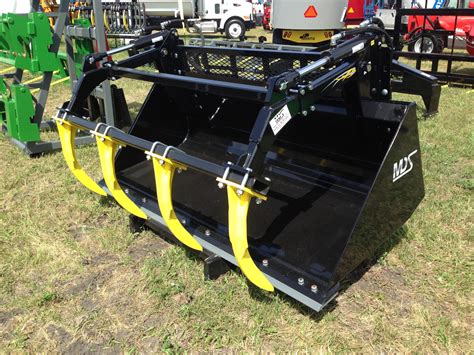 Bucketsgrapples High Volume For Skid Steer And Track Loaders Mds
