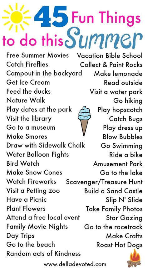 45 Fun Things To Do This Summer Fun Things To Do Things To Do Fun