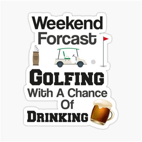 Funny Golf Stickers Redbubble