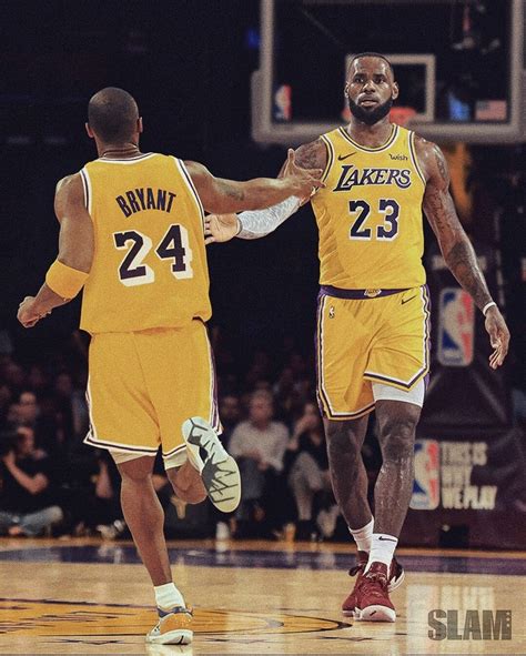 Lebron James And Kobe Bryant Lebron James Lakers Kobe Vs Lebron Kobe