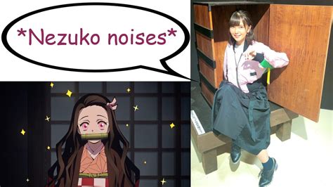 Eng Sub Akari Kito Talks About Her Experience Voice Acting For Nezuko