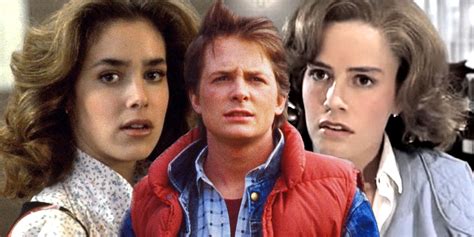 back to the future s time travel caused jennifer recast theory explained