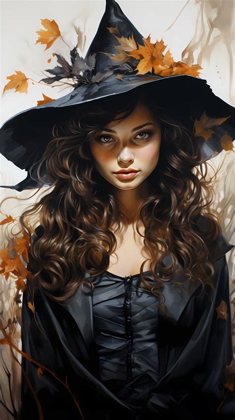 Illustrated Witch Character Hd Character Inspiration Character