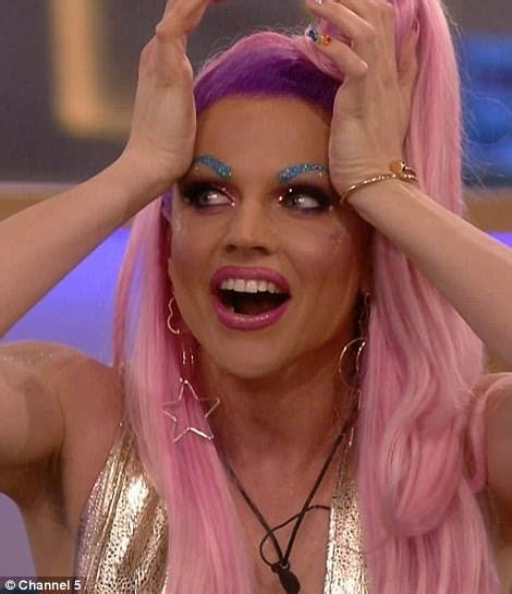 Cbb Drag Queen Courtney Act Is Crowned Winner Daily Mail Online