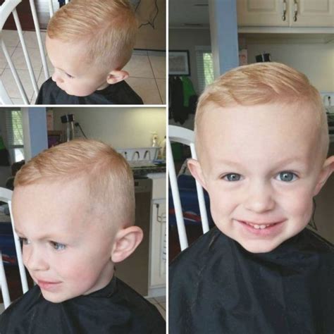 Whether it's the first haircut or one of many, these toddler boy haircuts are cute and cool. Little Boy Hairstyles: 81 Trendy and Cute Toddler Boy ...