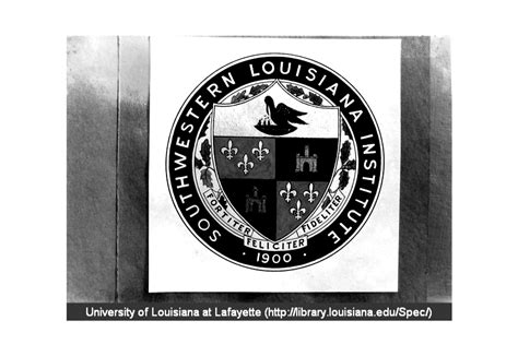 Discover Lafayette's Past - Southwestern Louisiana Institute Established in 1901 - Discover ...