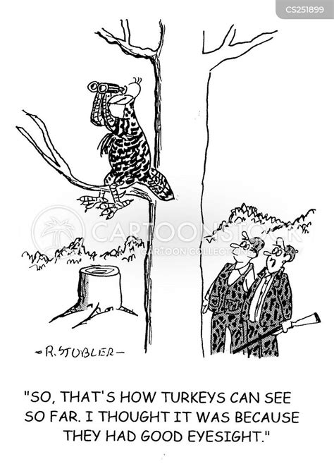 Turkey Hunting Cartoons And Comics Funny Pictures From Cartoonstock