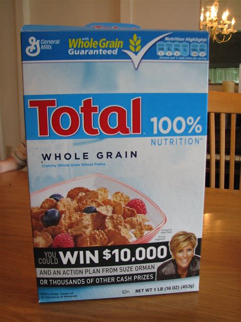 Science Matters Total Cereal Iron Fortified