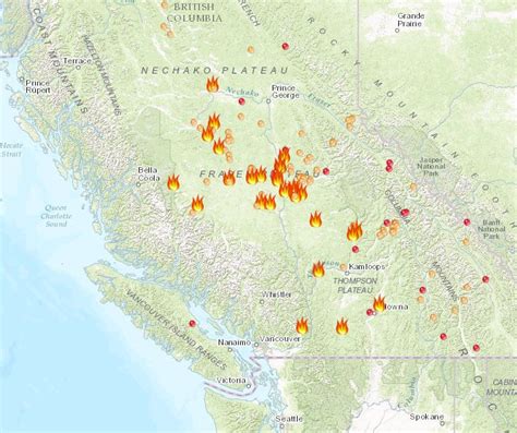 The bc wildfire service is making an interactive map that displays details and locations for specific registered fires available on its website. BC wildfires contribute to timber supply concerns | Belco ...