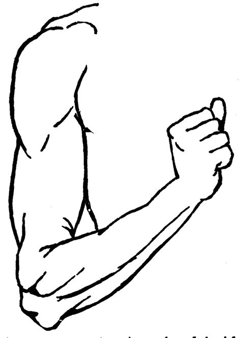 Arm Clipart Black And White