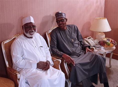 Buhari Receives Former Head Of State General Abdulsalami Abubakar Rtd