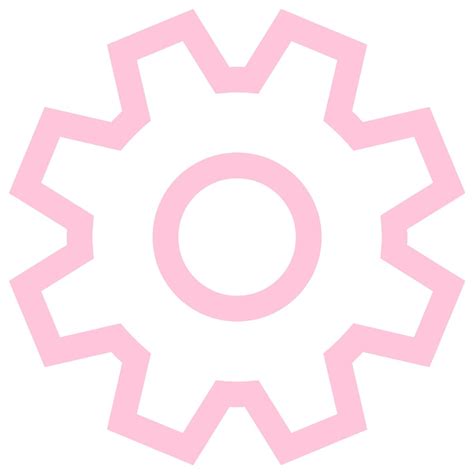 This logo was used from iphoneos 2 to ios 6. Pink settings icon in 2020 | Cute app, Iphone icon, App ...