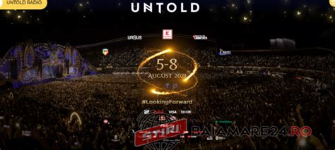 Cei care nu au achiziționat încă intrarea în tărâmul magic untold 2021 sunt așteptați să se înregistreze pe untold.com pentru a afla. UNTOLD 2021 VA AVEA LOC IN PERIOADA 5 - 8 AUGUST | Baia ...