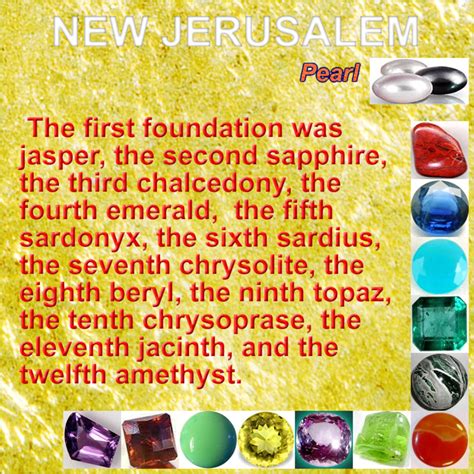 The New Jerusalem Emerald New Jerusalem Revelation Bible Jerusalem
