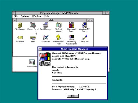 Windows Nt 3x 35 — Winworld